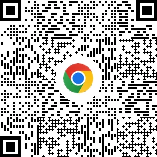 Código QR para transferir o navegador Chrome em dispositivos móveis