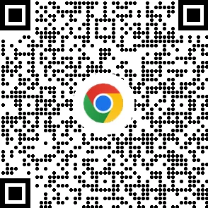 Código QR para transferir o navegador Chrome em dispositivos móveis